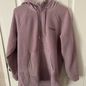 Women's Lavender Sherpa Hoodie
